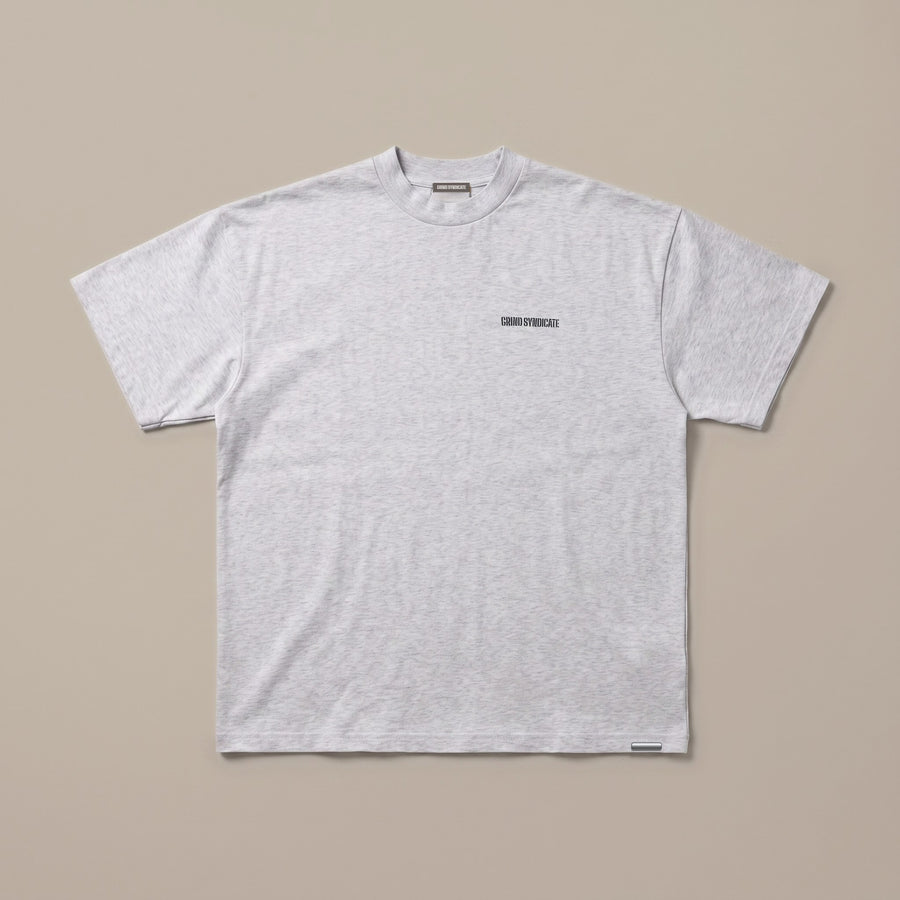 Origin Tee in Ash Grey marle